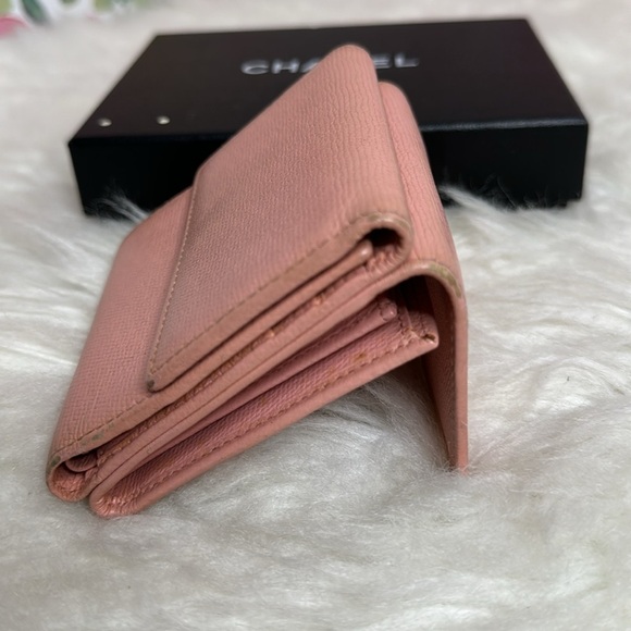 💯Authentic Chanel Trifold Short Wallet🍀 - Picture 9 of 17